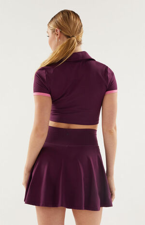 PAC WHISPER Active Crossover Front Mini Skirt image number 4