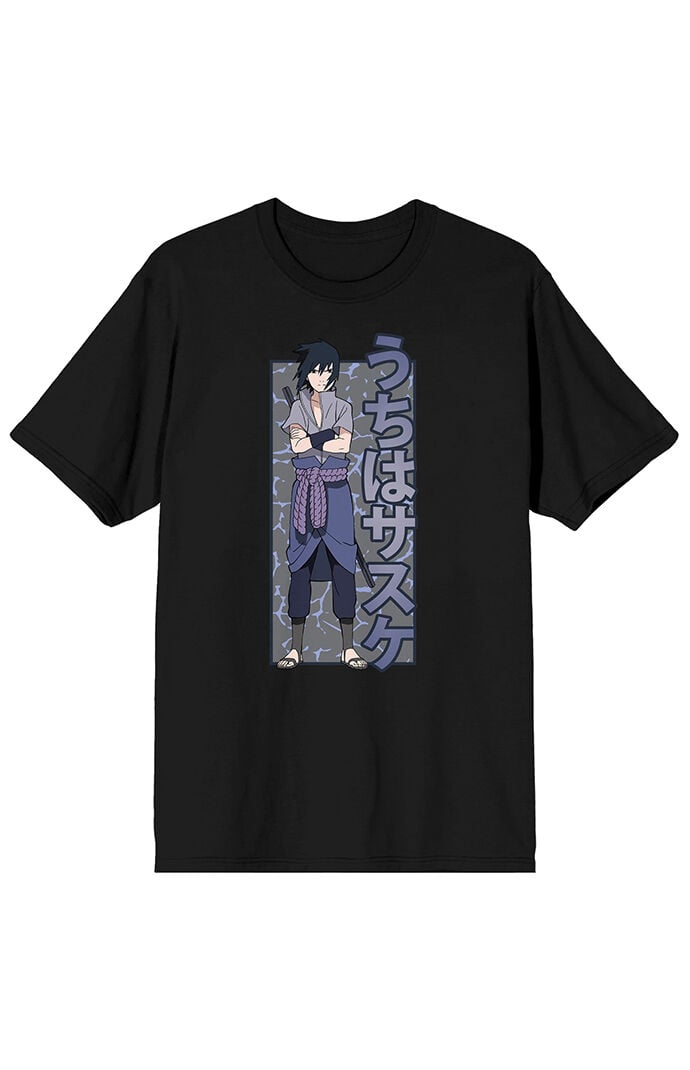 Naruto Shippuden Sasuke Anime T Shirt