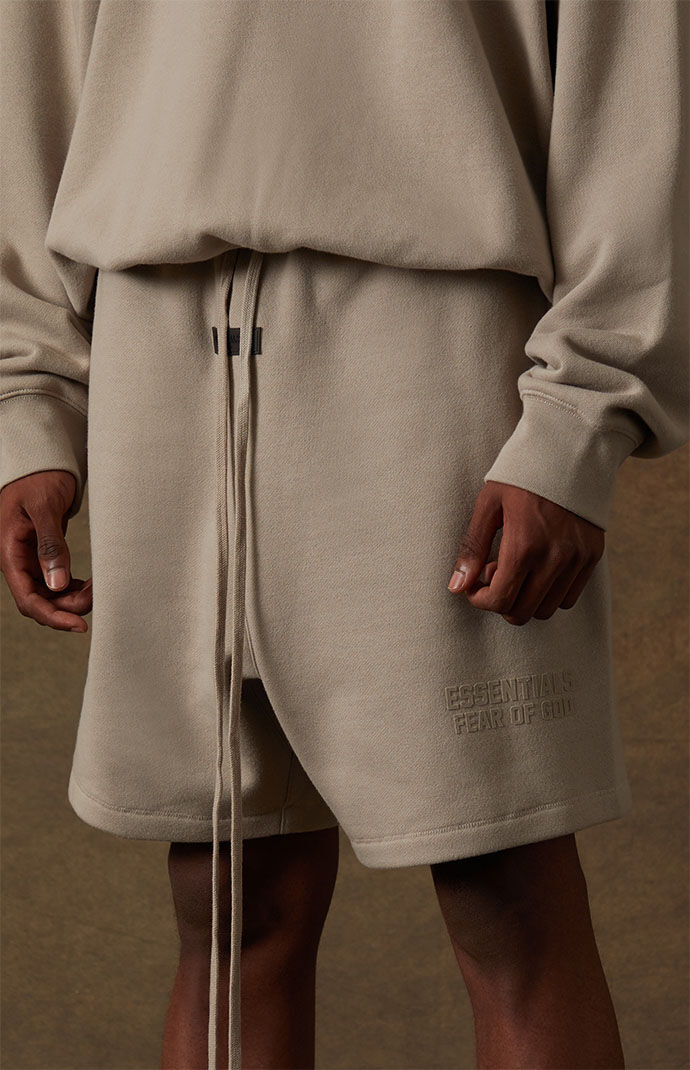 Fear of God Essentials Smoke Relaxed Sweat Shorts PacSun