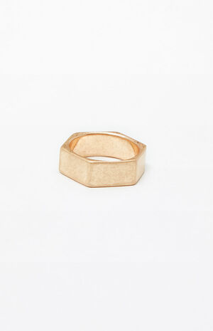 Gold Screw Ring image number 2