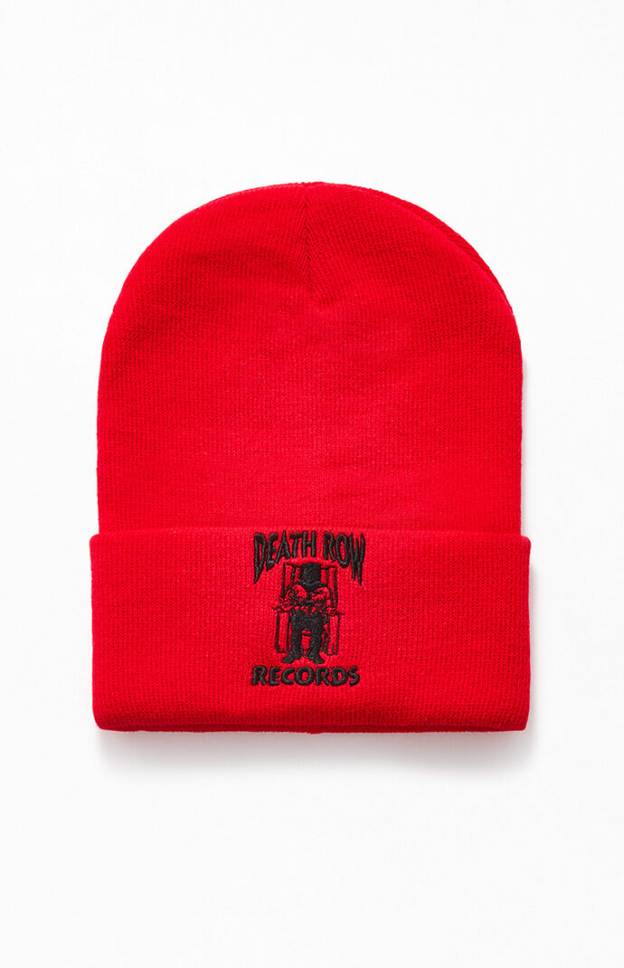 Death Row Records Knit Beanie Pacsun
