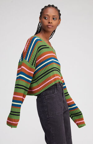 '90s Girl V Neck Sweater image number 2