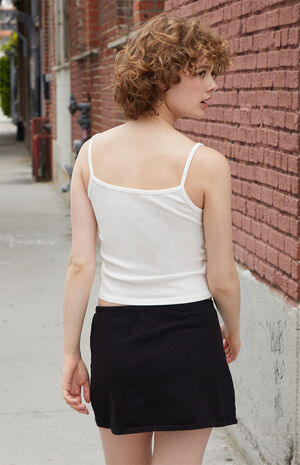 Black Phoebe Mini Skirt image number 4