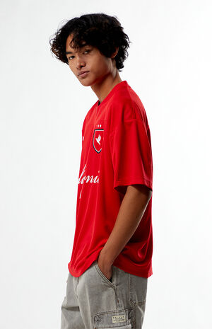 Red California Mesh Jersey image number 3