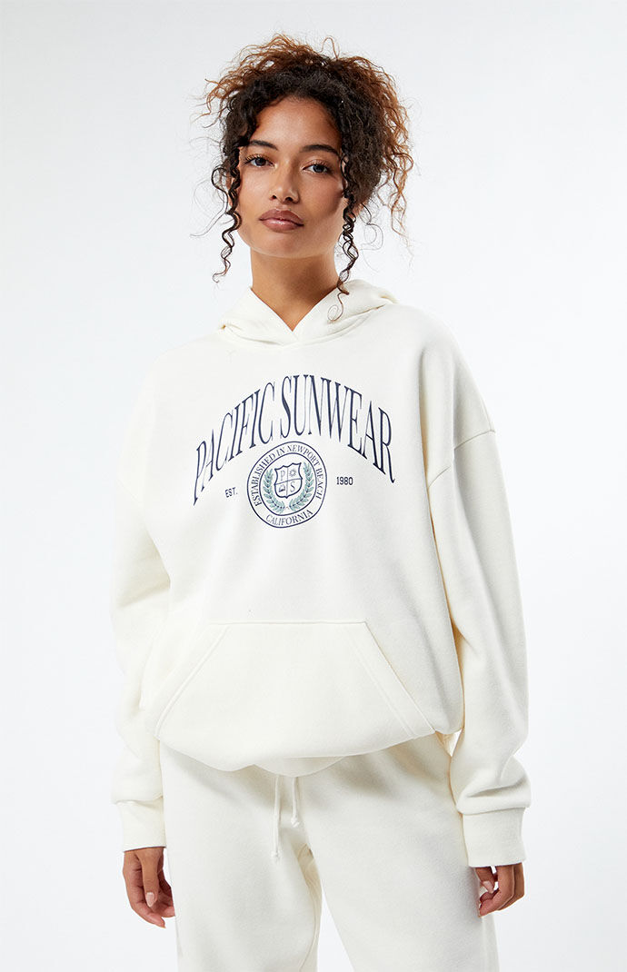 Pacsun clearance white hoodie