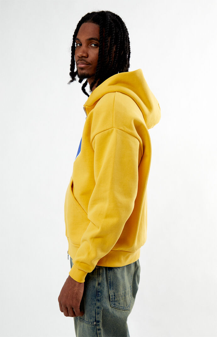 Logo Hoodie FUSION Yellow＆Denim XL LUCID LOGO HOODIE VOL. II - MUSTARD | LUCID 777