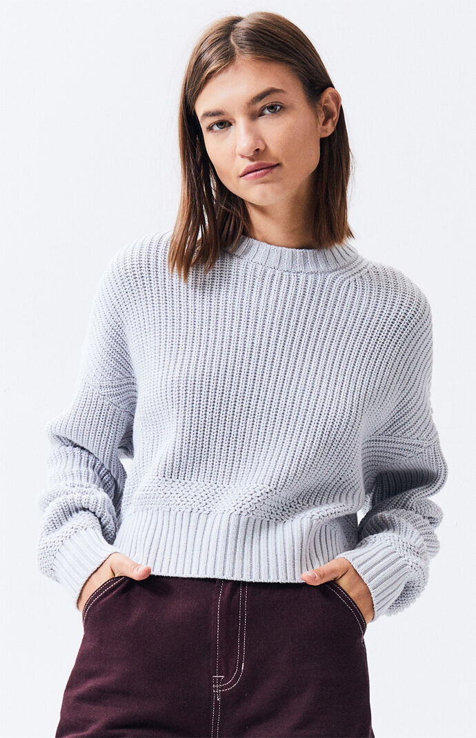 Mix Stitch Pullover Sweater