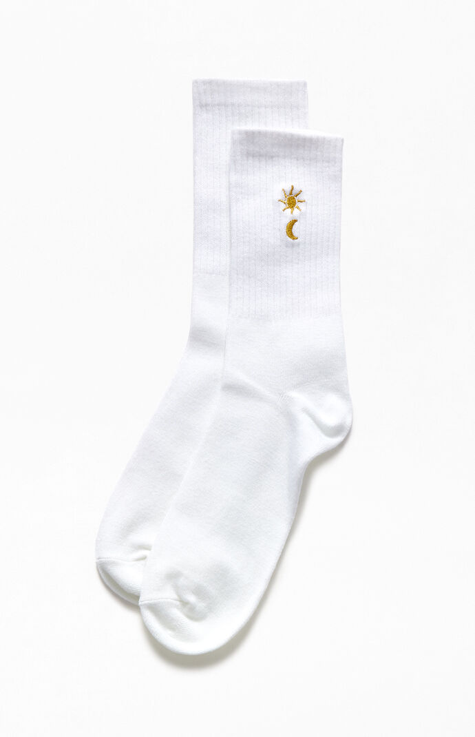 Sunburst Moon Socks