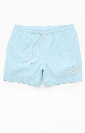 Surf Club Seersucker 4.5" Swim Trunks image number 1