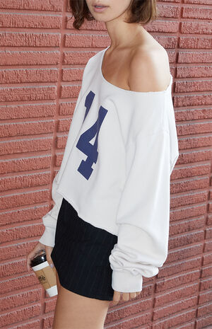 Erica 14 Off-The-Shoulder Sweatshirt image number 2