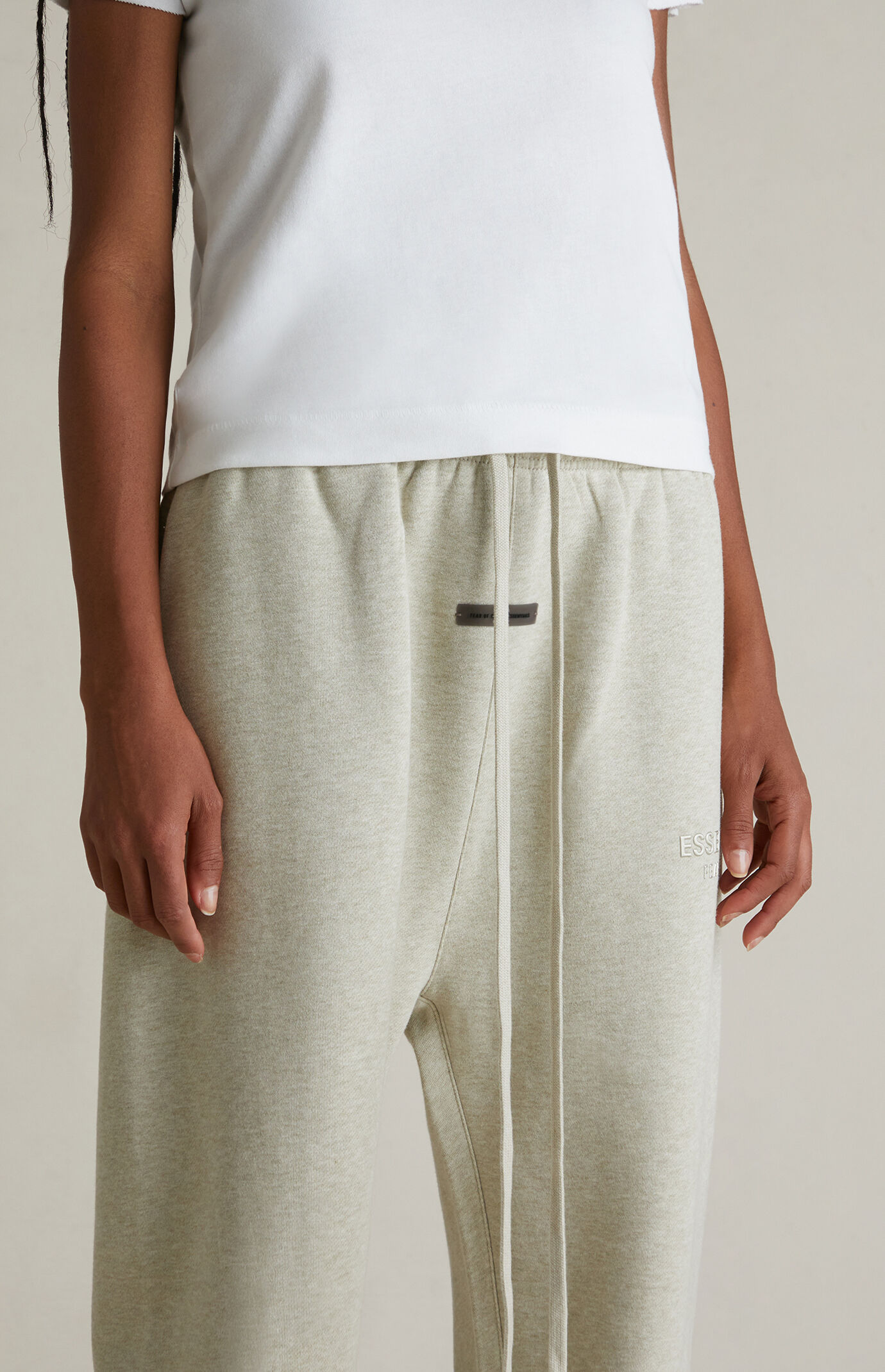 Fear of God Essentials Women's Heather Stone Relaxed