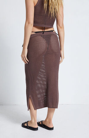 Topanga Knit Midi Skirt image number 4
