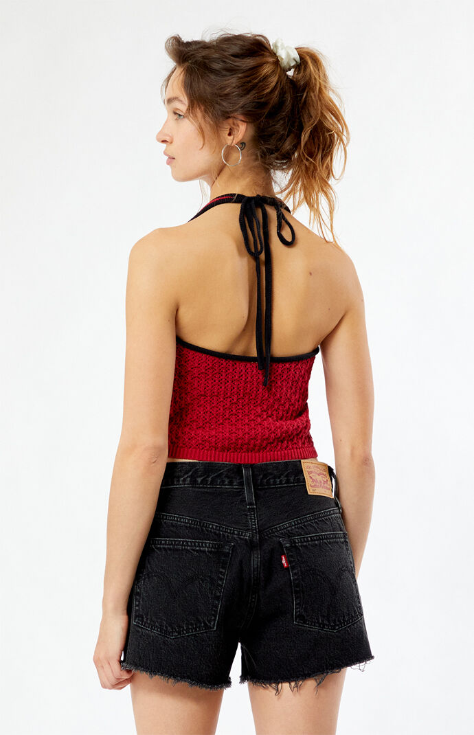 Levis 501 black online shorts