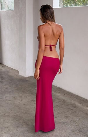 Evanna Halter Maxi Dress image number 2
