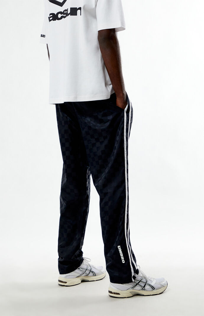 Umbro x PacSun Midnight Checkerboard Track Pants | PacSun