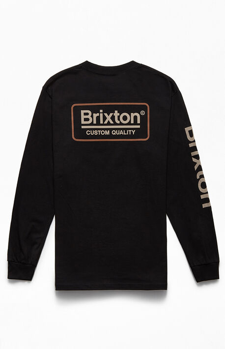 Black Palmer Long Sleeve T-Shirt