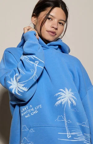 Beautiful Life Oversized Hoodie image number 5