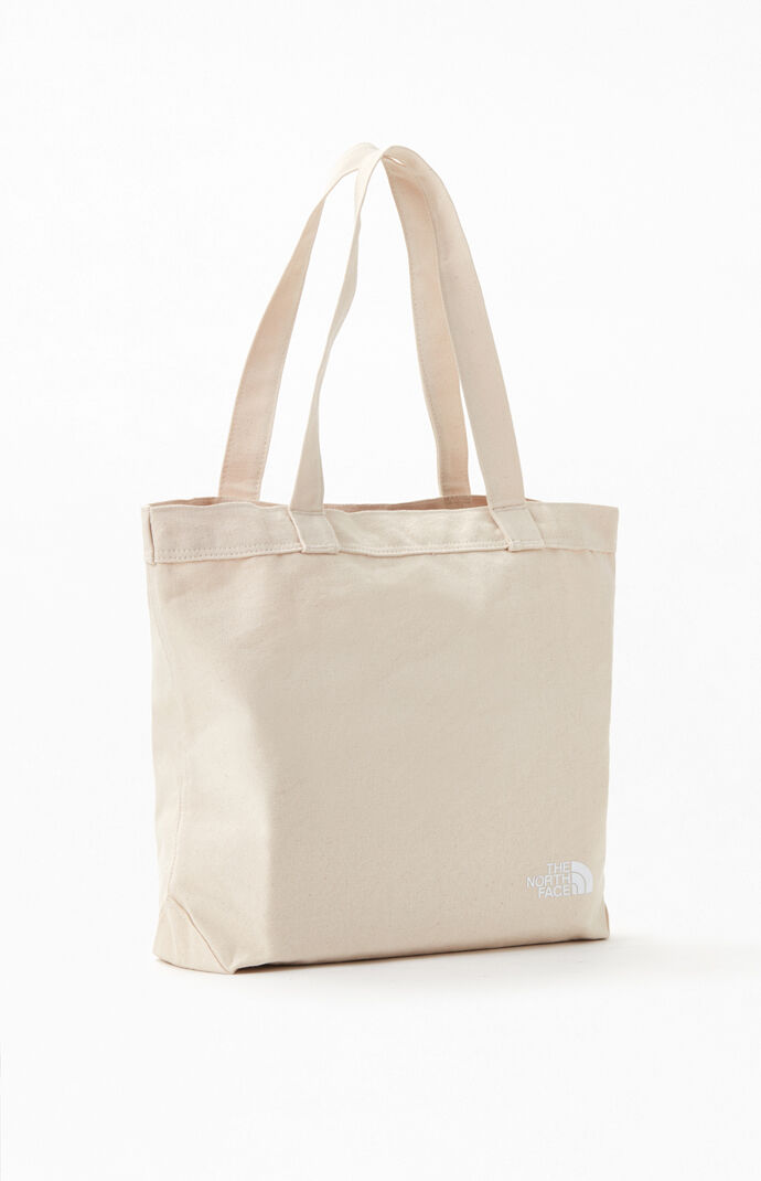 Grey & Tan Cotton Tote Bag
