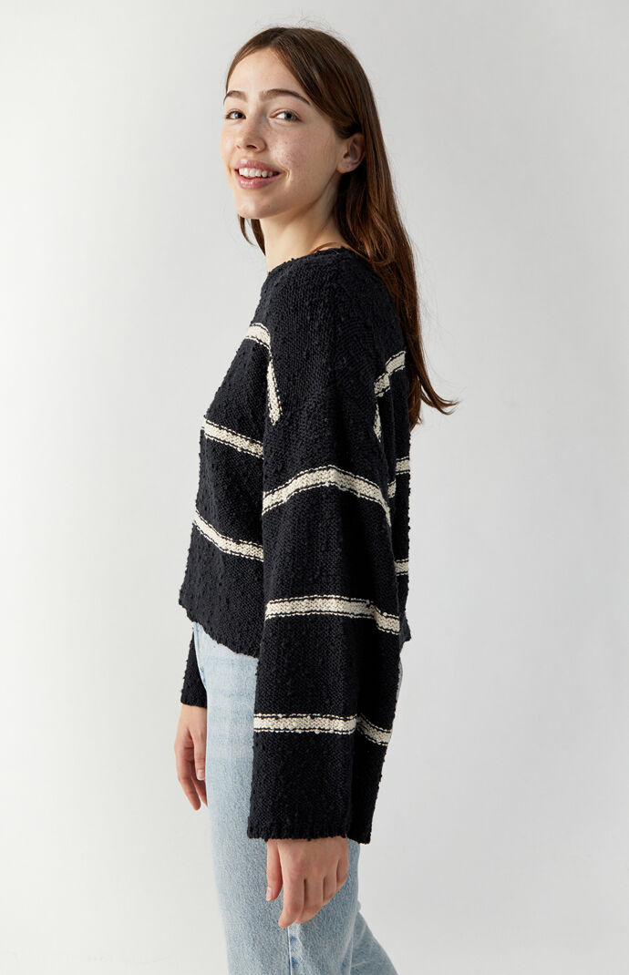 Lined Up Sweater