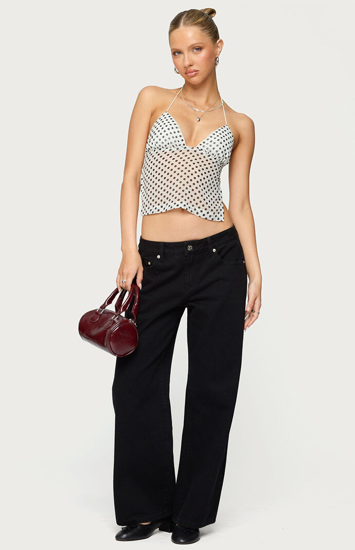 Edikted Petite Daytime Low Rise Jeans | Pacsun