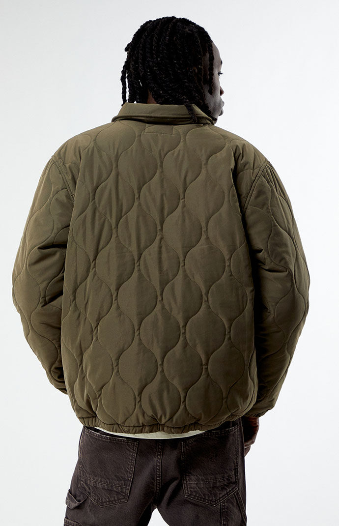 Quilted coach clearance jacket