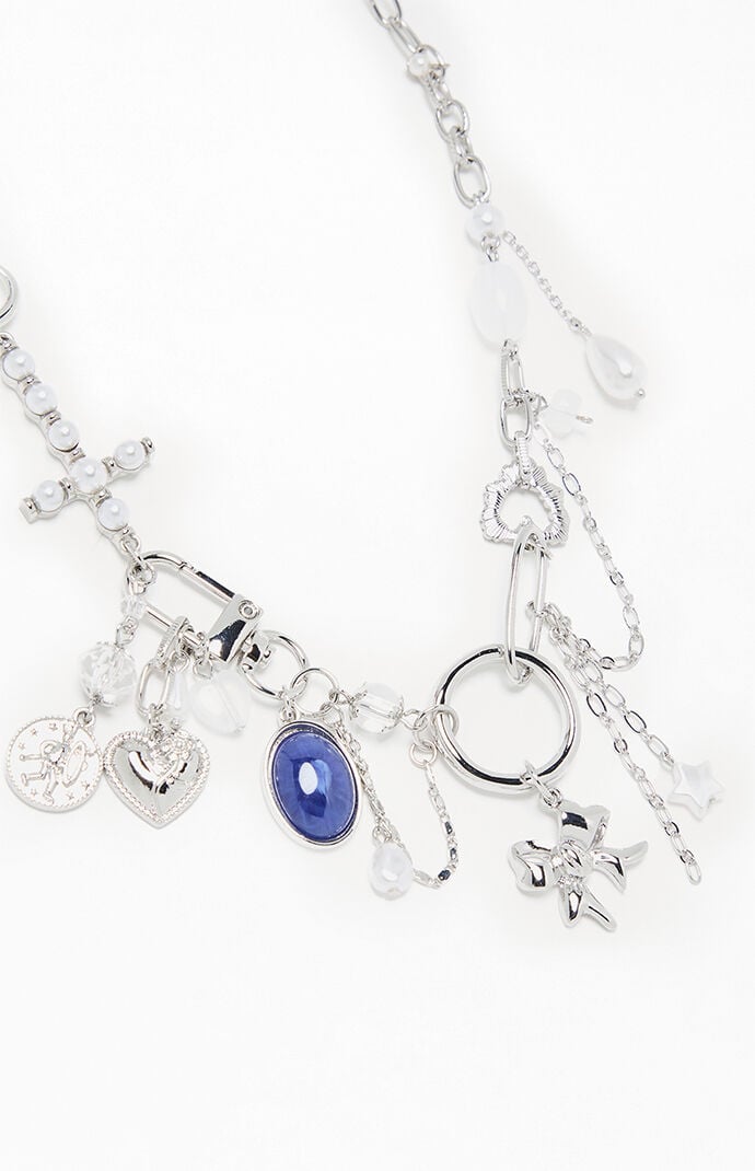 LA Hearts Gemma Charm Necklace