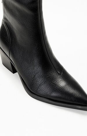 Matteo Croc Embossed Faux Leather Boots image number 6