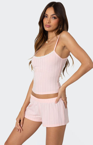 Irene Pointelle Tank Top image number 3