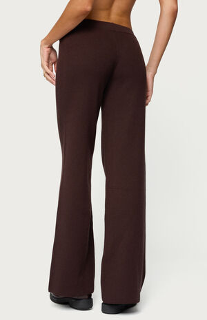 Lorie Wide Leg Knit Pants image number 3