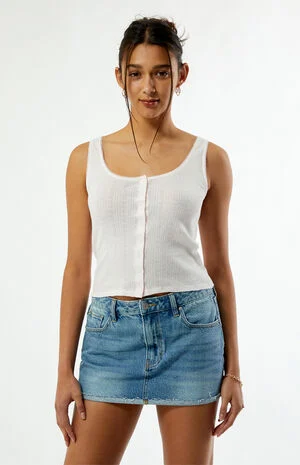 Chiara Pointelle Tank Top image number 2