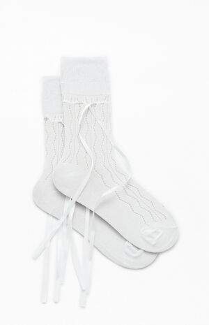 Ribbon Bow Socks image number 2
