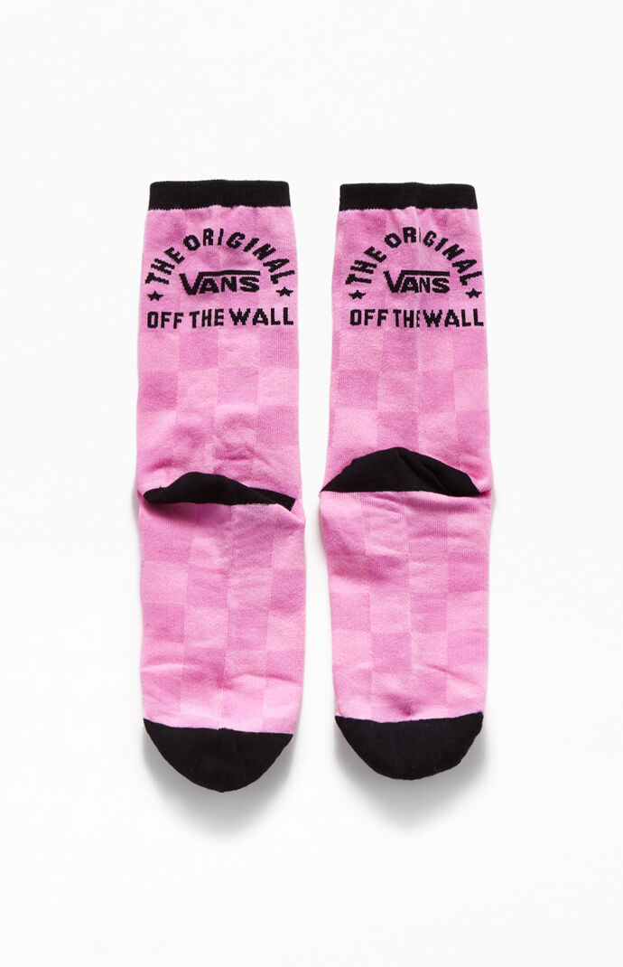 Fuscia Ticker Sock