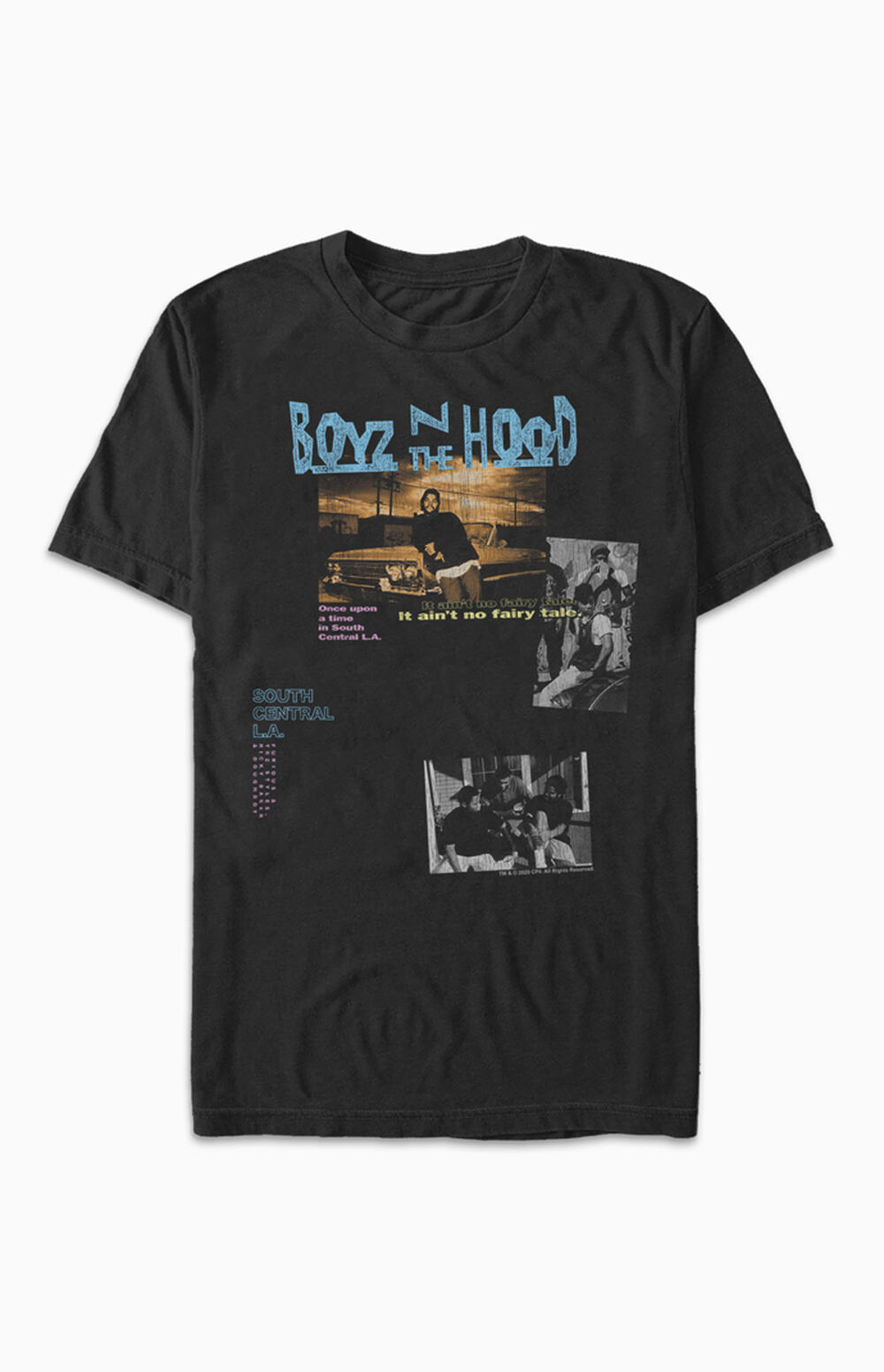 BOYZ N THE HOOD Boyz n the Hood Movie T-shirt Men's XL size unclear black type Vintage Second Hand