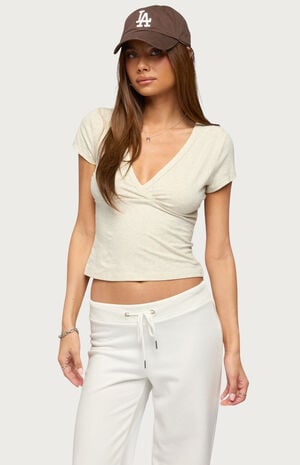 Merinda V Neck T-Shirt image number 1