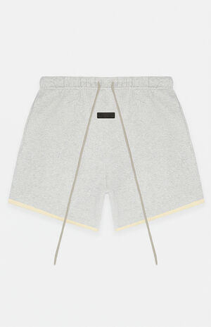 Light Heather Grey Running Shorts image number 1