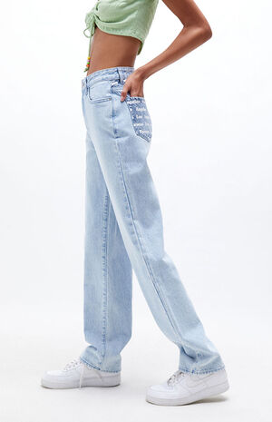 Eco Los Angeles Paneled Boyfriend Jeans image number 3