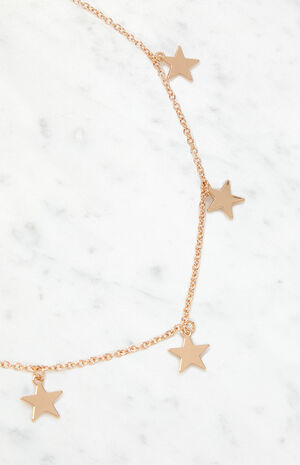 Gold Stars Necklace