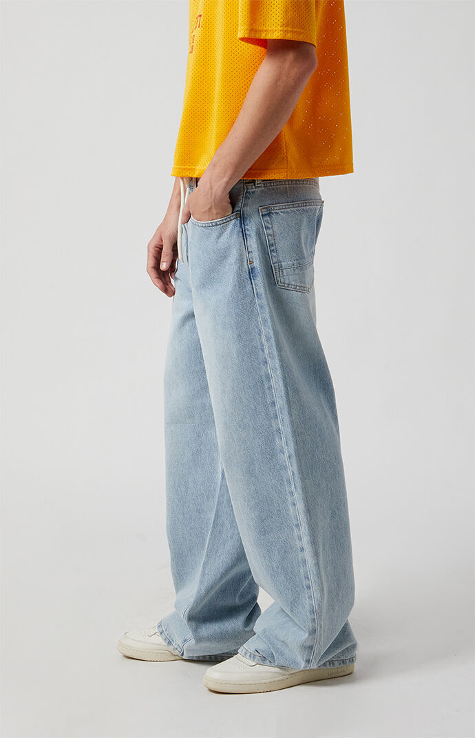 PacSun Indigo Drawstring Extreme Baggy Jeans | PacSun PacSun Indigo Drawstring Extreme Baggy Jeans | PacSun