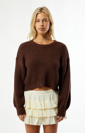 Snug Waffle Knit Sweater image number 2