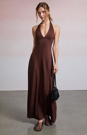 Alexa Halter Midi Dress