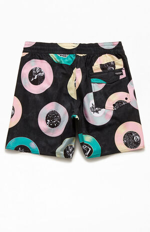 Black Stoney 17" Swim Trunks image number 2