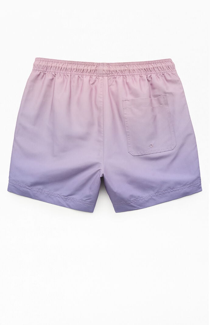 Pacsun Miami Gradient Eco 4.5" Swim Trunks
