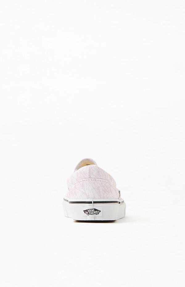 Pink Classic Slip-On Sneakers