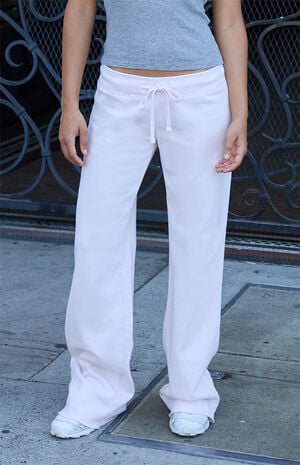 Light Pink Hilary Yoga Baggy Sweatpants image number 2