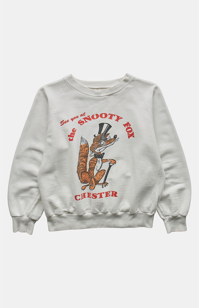 PS VINTAGE '80s the Snooty Fox Crew Neck Sweatshirt