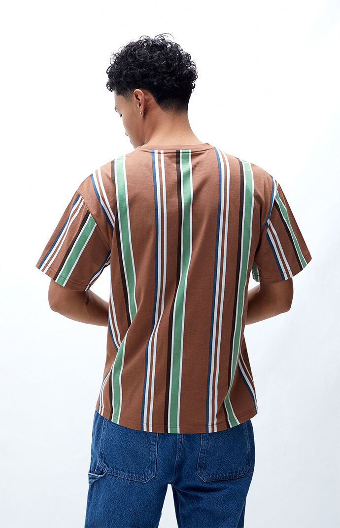 PacCares Eco Vertical Striped T-Shirt 