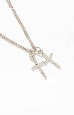Pacsun cross necklace