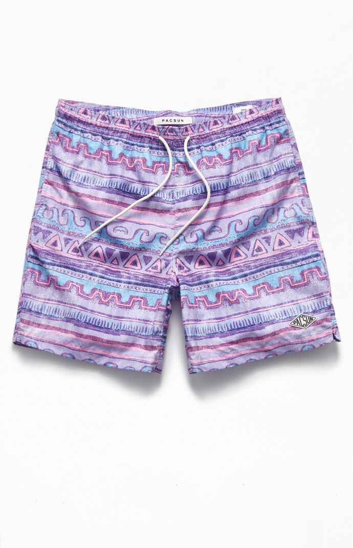 Multi Geo 17" Swim Trunks