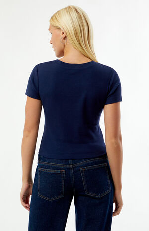 23 Applique Skimmer T-Shirt image number 5