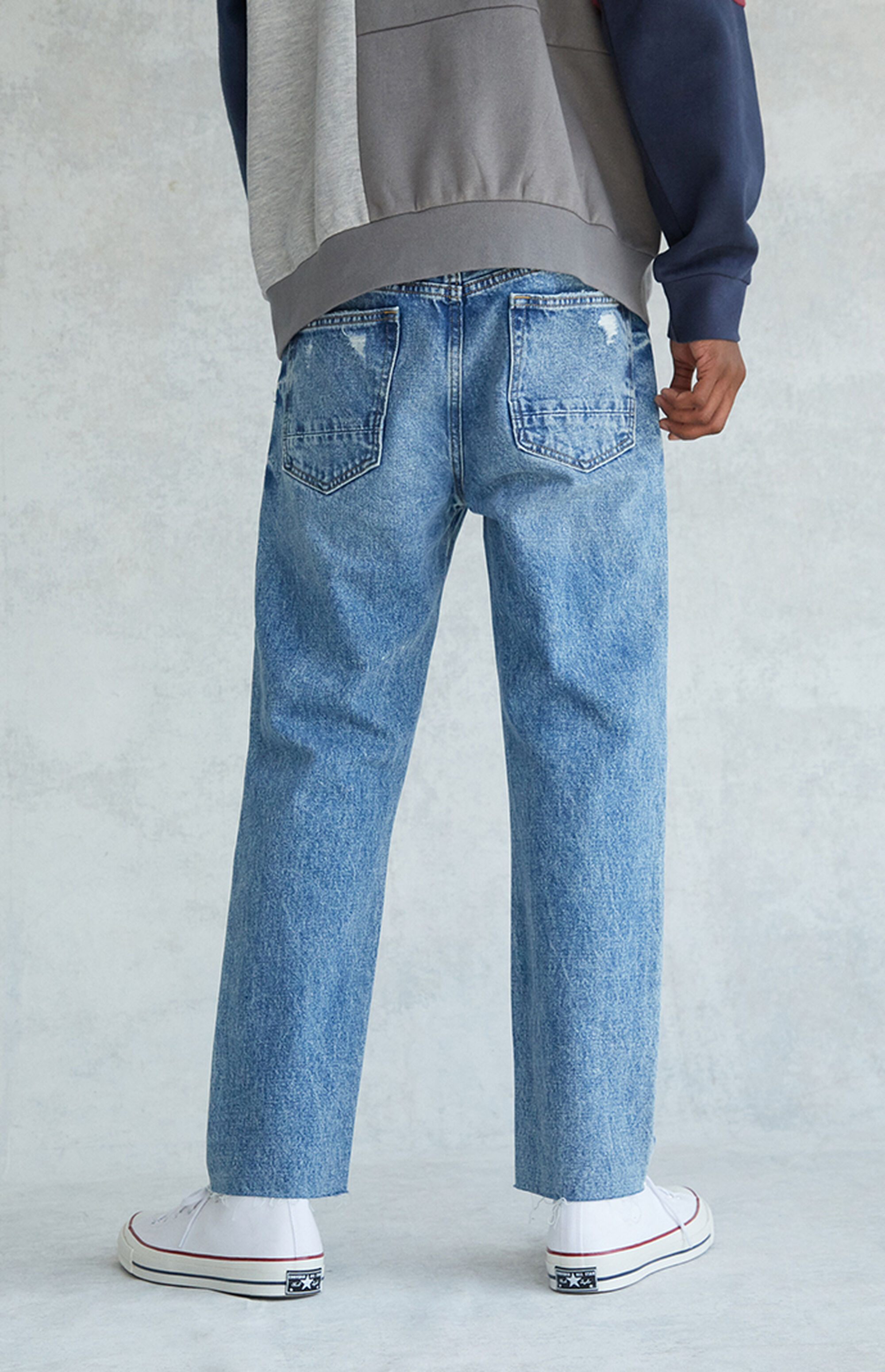 vintage loose jeans men's